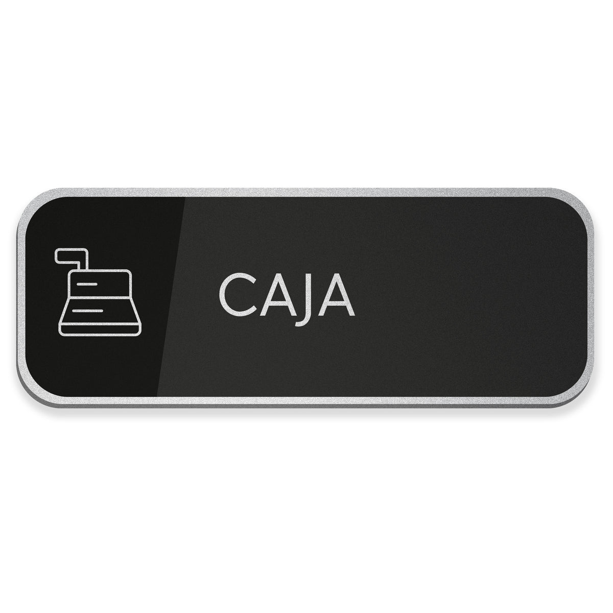 Señalética Caja Alulux