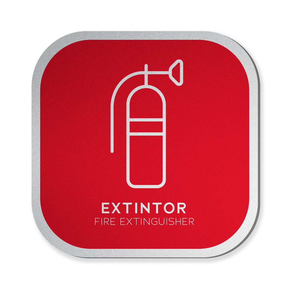 Señalética extintor Alulux