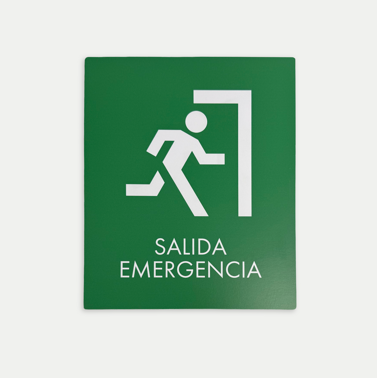 Señalética Salida de Emergencia Polilux