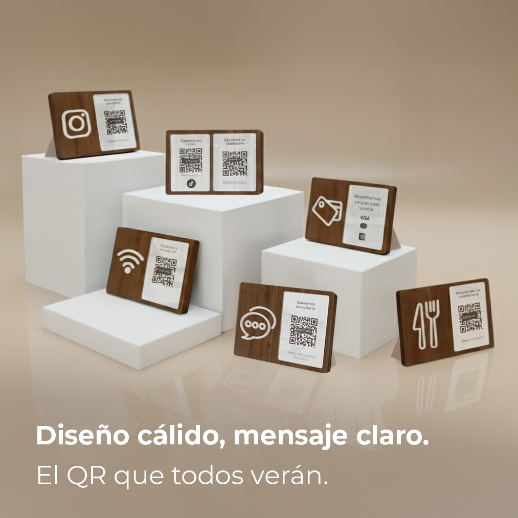 Display Counterstand Instagram Woodlux