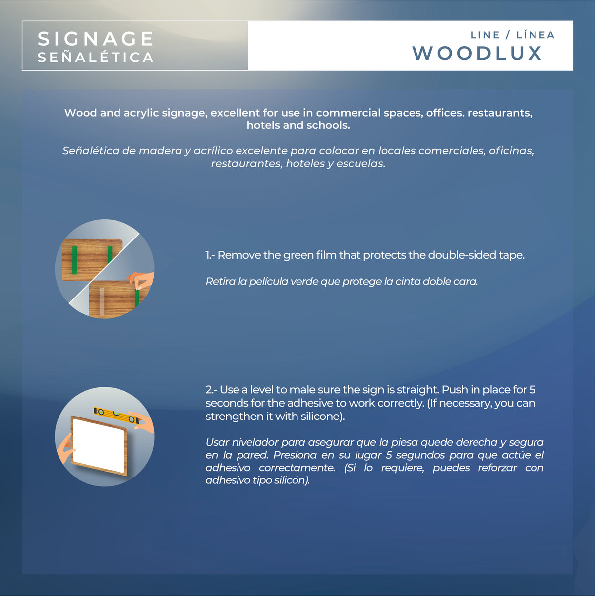 Señalética Extintor Woodlux