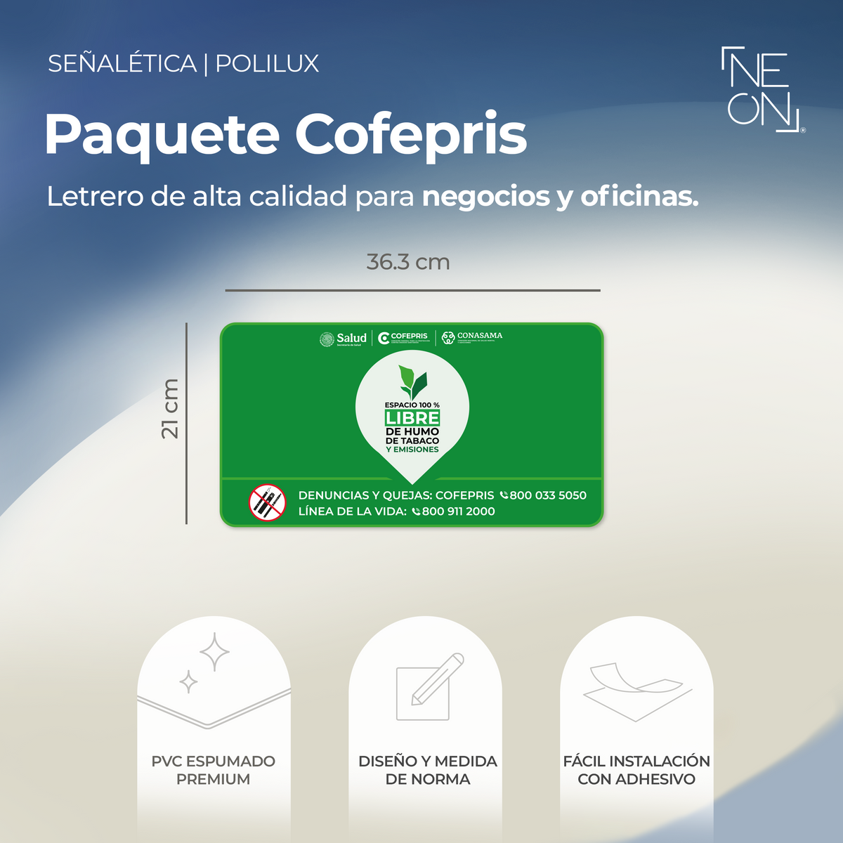 Paquete Cofepris Polilux