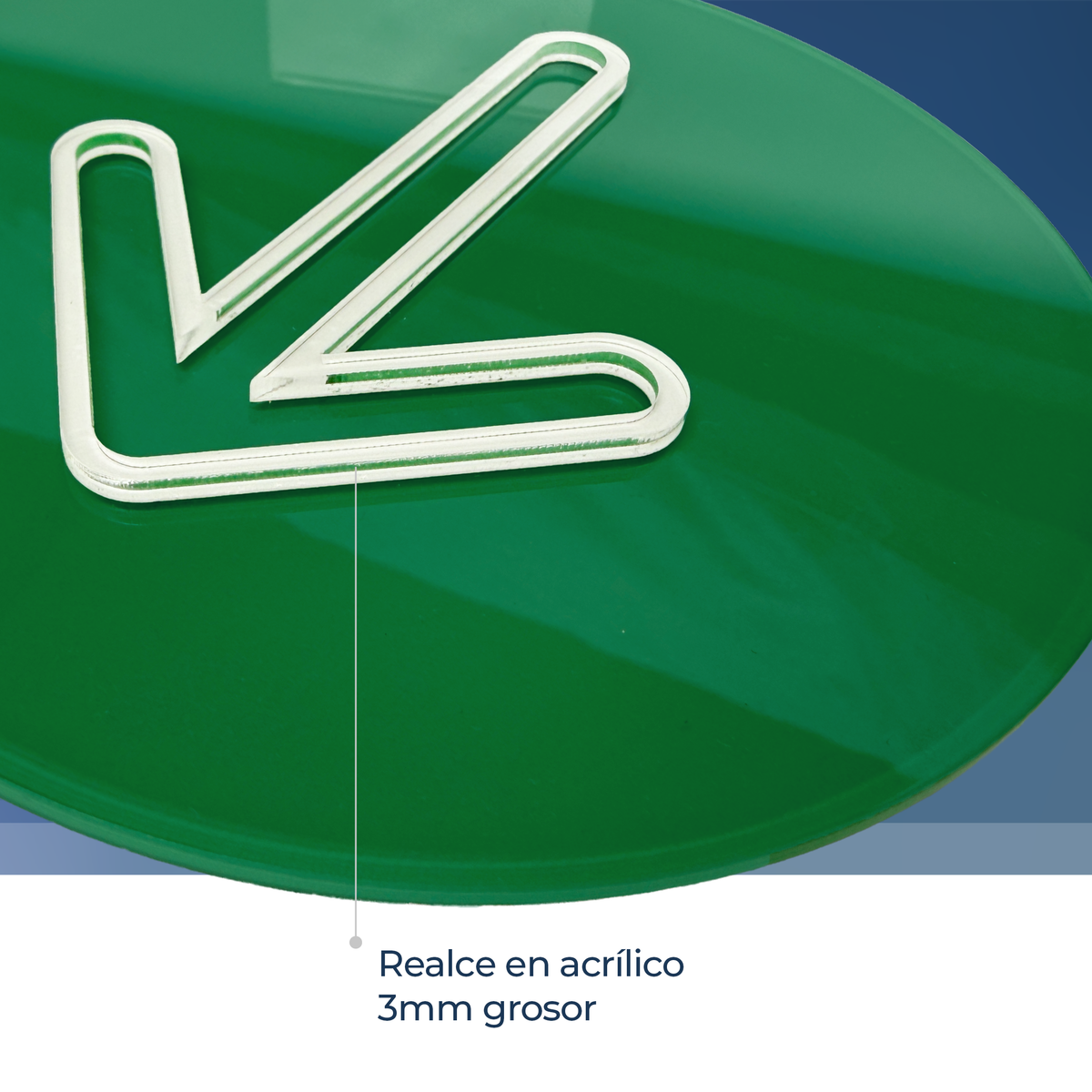 Señalética Ruta Evacuación Acrilux
