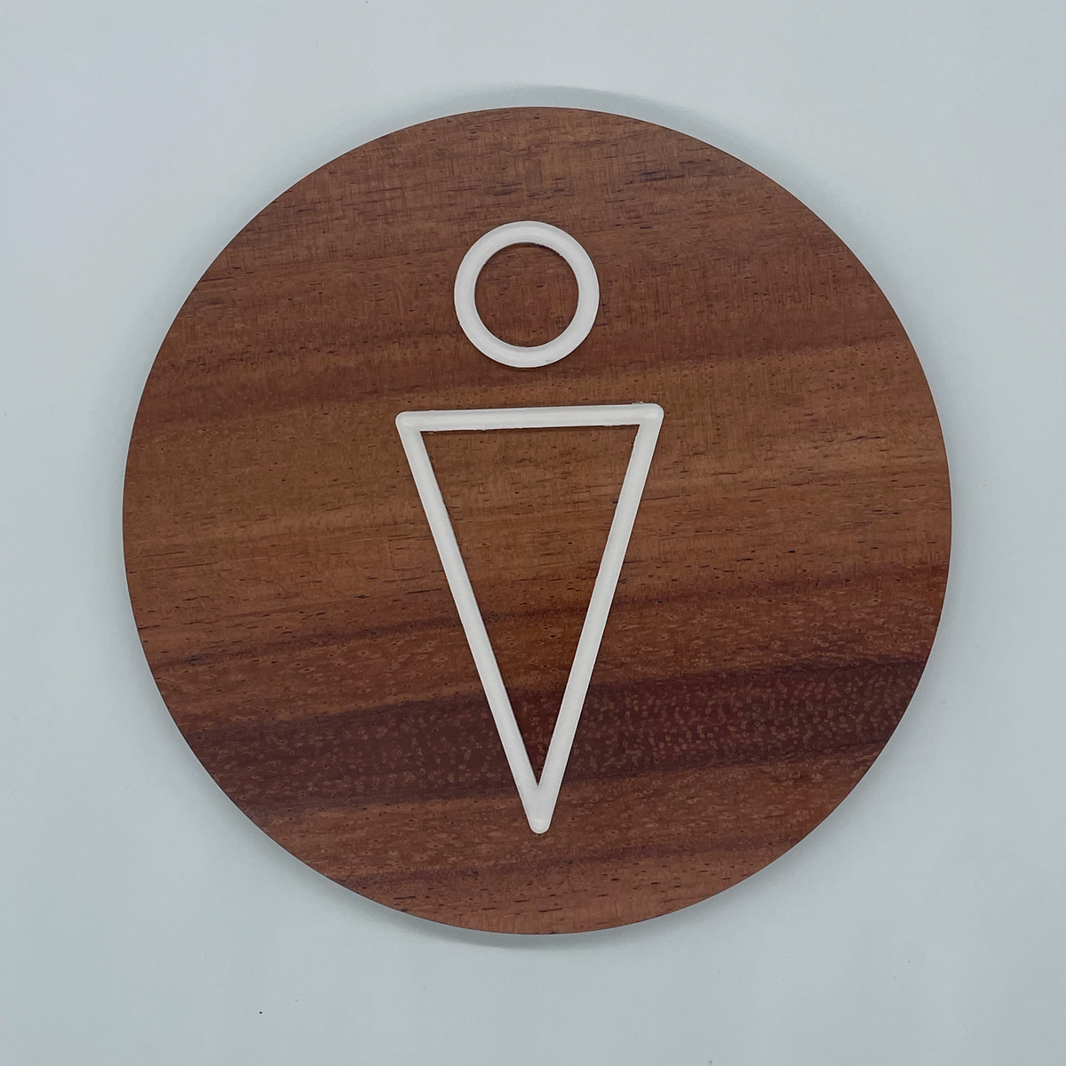 Señalética Baño Hombres Woodlux