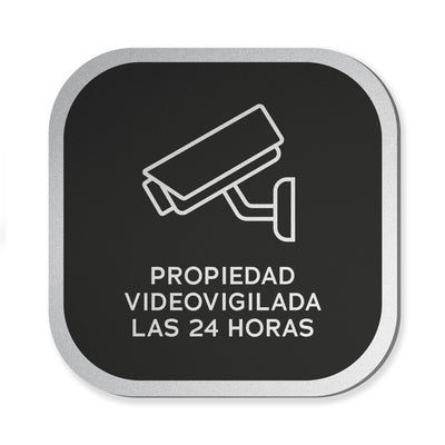 Señalética Videovigilancia Alulux