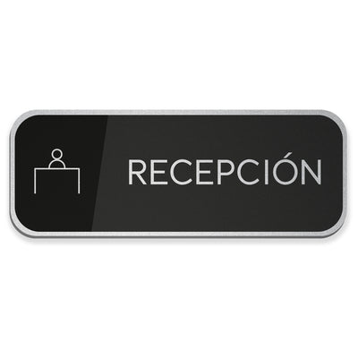 Señalética Recepción Alulux