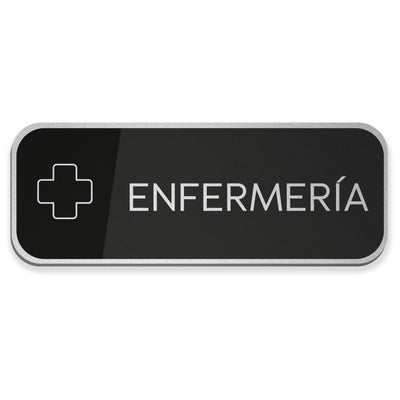 Señalética Enfermería Alulux