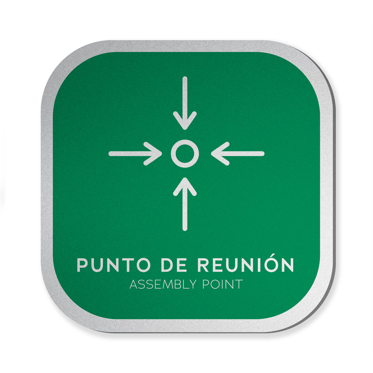 Señalética Punto de Reunión Alulux