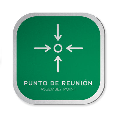 Señalética Punto de Reunión Alulux