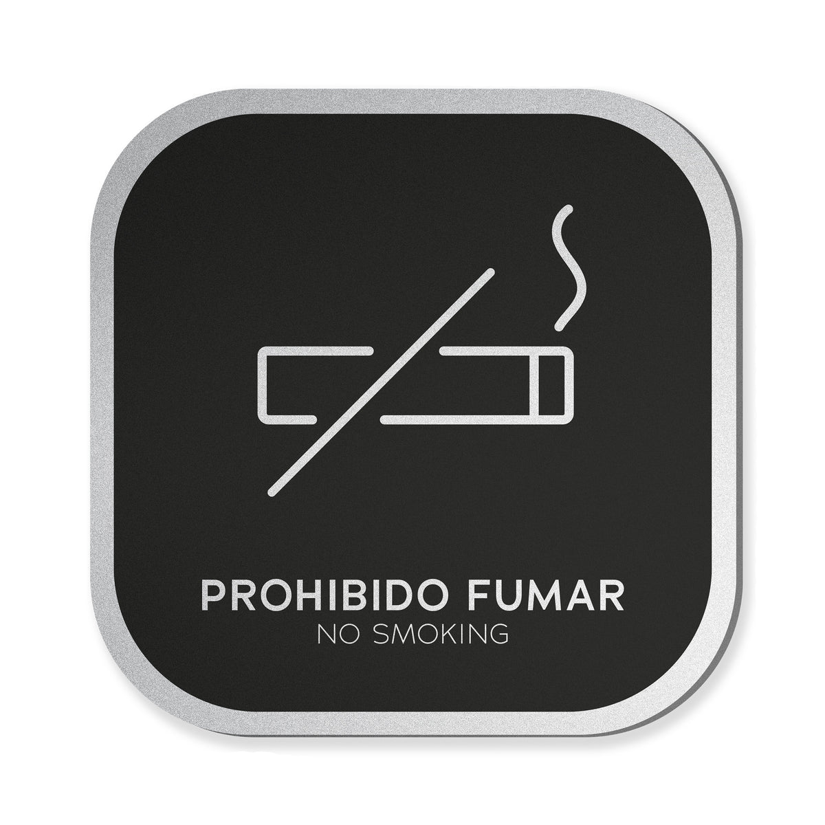 Señalética Prohibido fumar Alulux