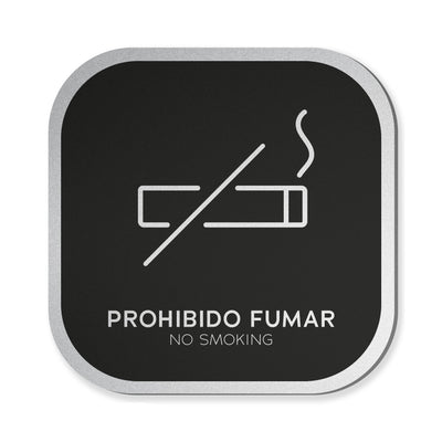 Señalética Prohibido fumar Alulux