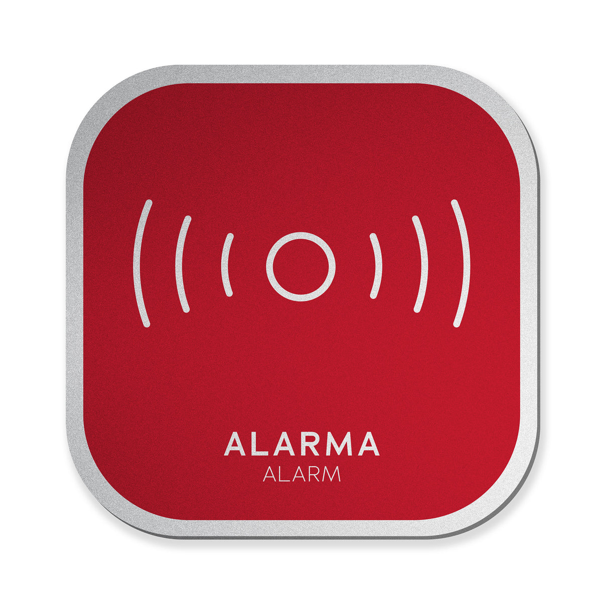 Señalética Alarma Alulux