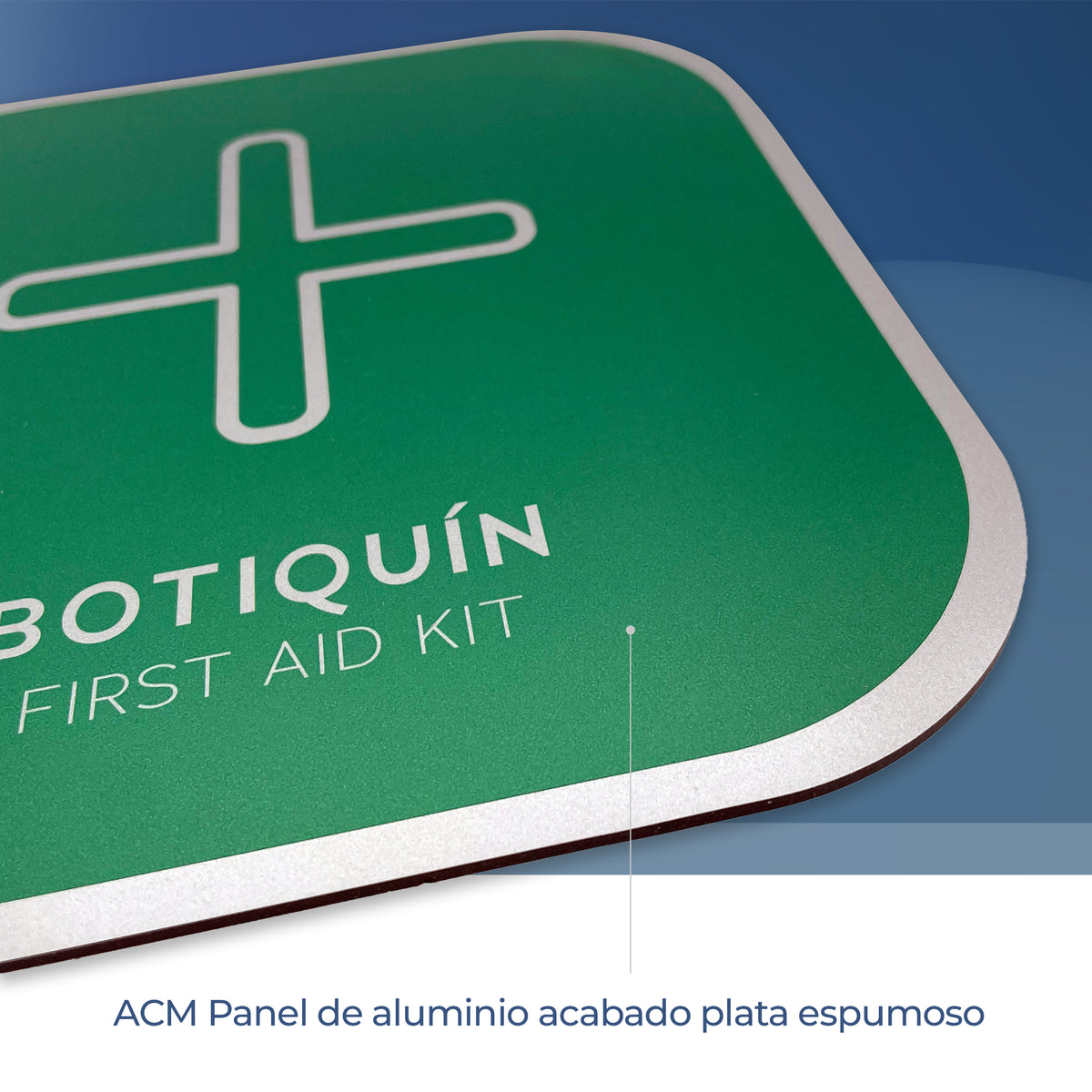 Señalética Botiquín Alulux