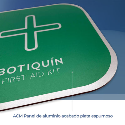 Señalética Botiquín Alulux