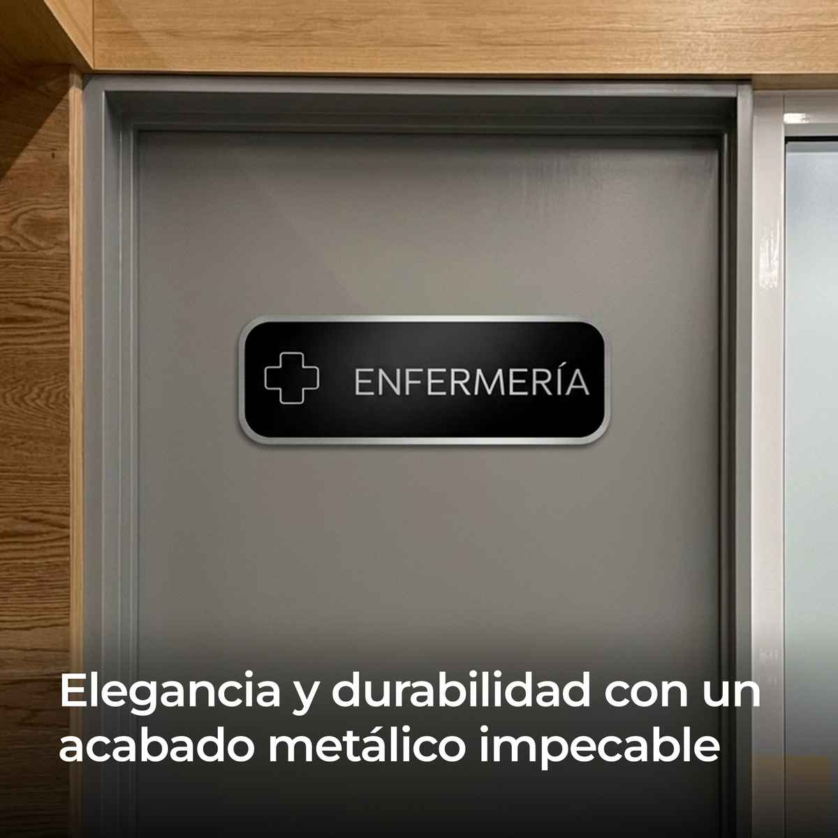 Señalética Enfermería Alulux