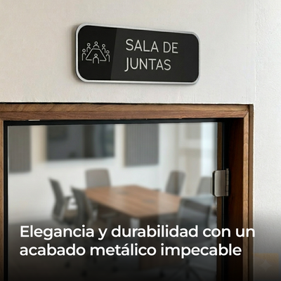 Señalética Sala de Juntas Alulux