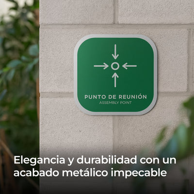 Señalética Punto de Reunión Alulux