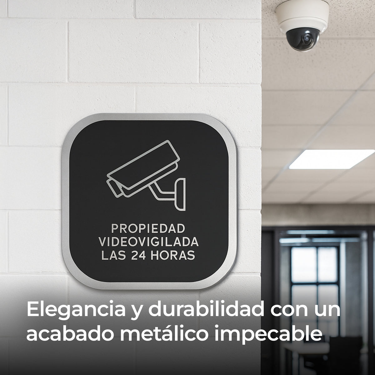 Señalética Videovigilancia Alulux