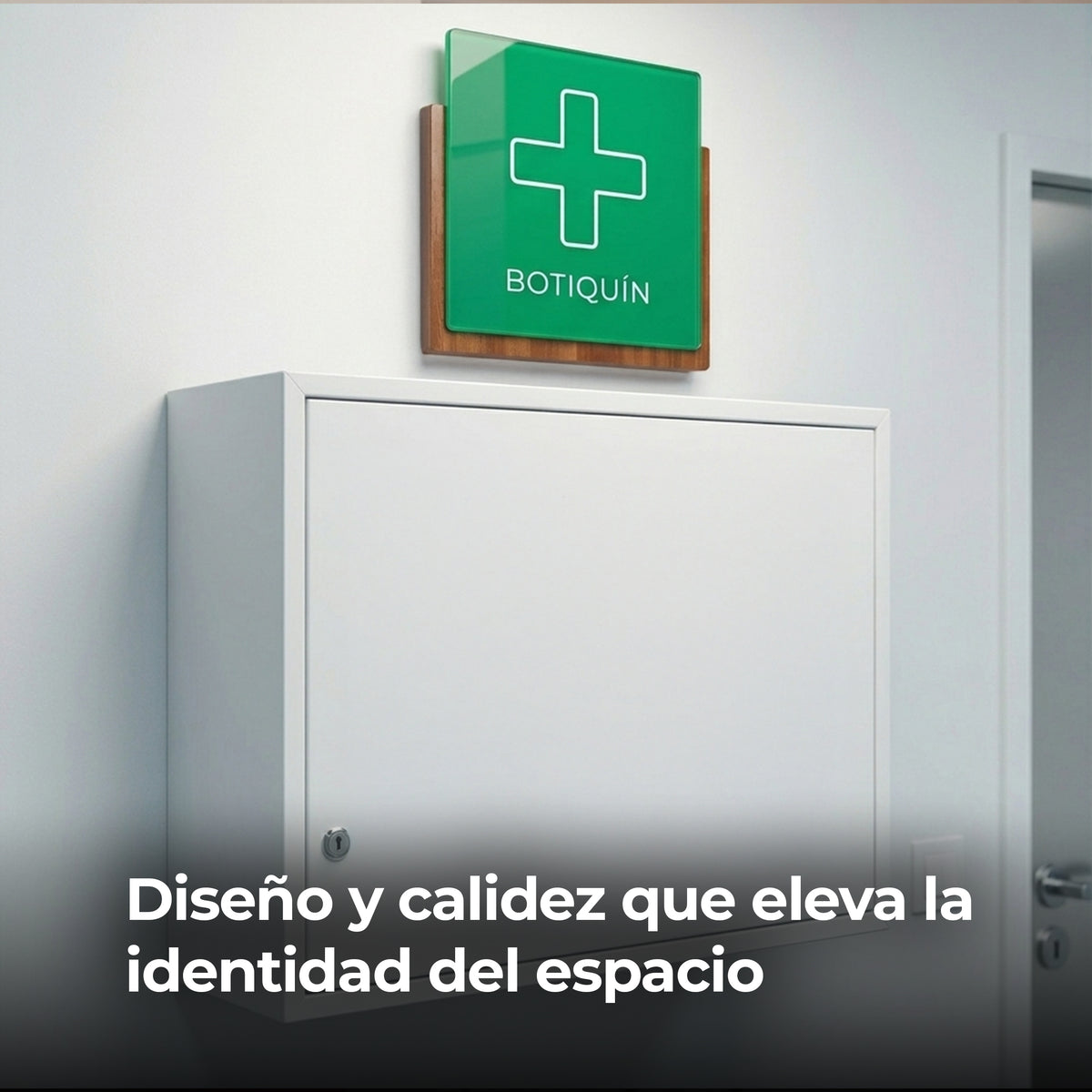 Señalética Botiquín Woodlux
