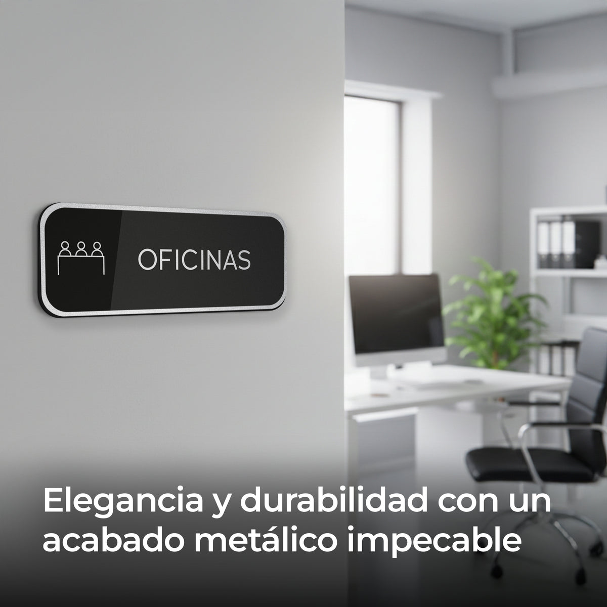 Señalética Oficinas Alulux