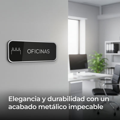 Señalética Oficinas Alulux