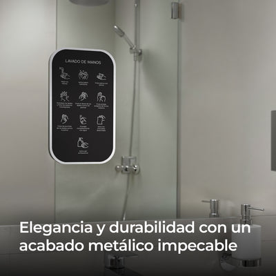 Señalética Lavado Manos Alulux