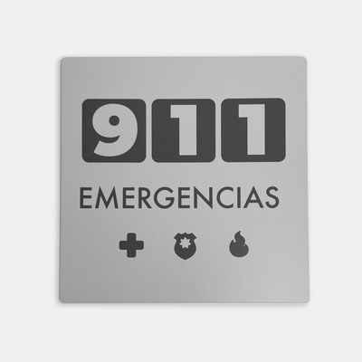 Señalética 911 Polilux