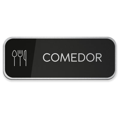 Señalética Comedor Alulux