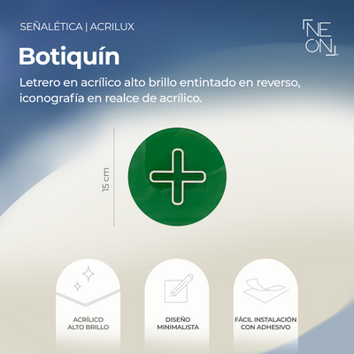 Señalética Botiquín Acrilux