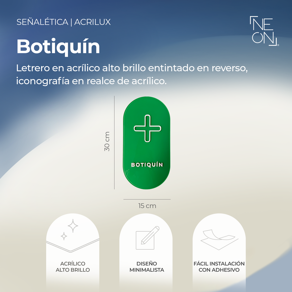 Señalética Botiquín M Acrilux