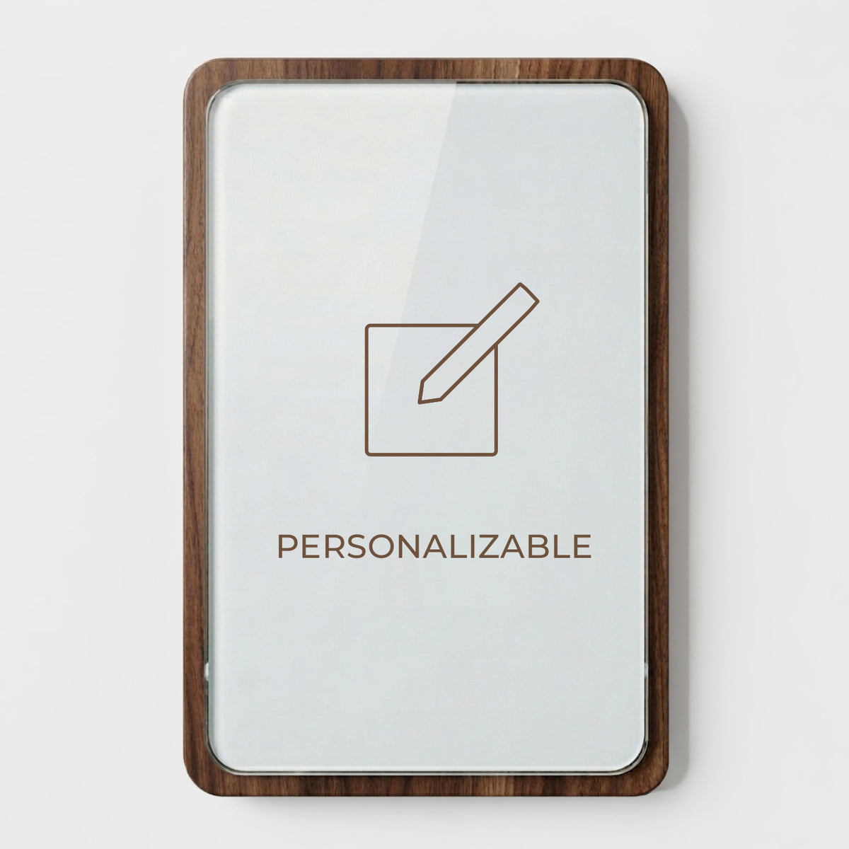 Señalética Personalizado Woodlux Grande