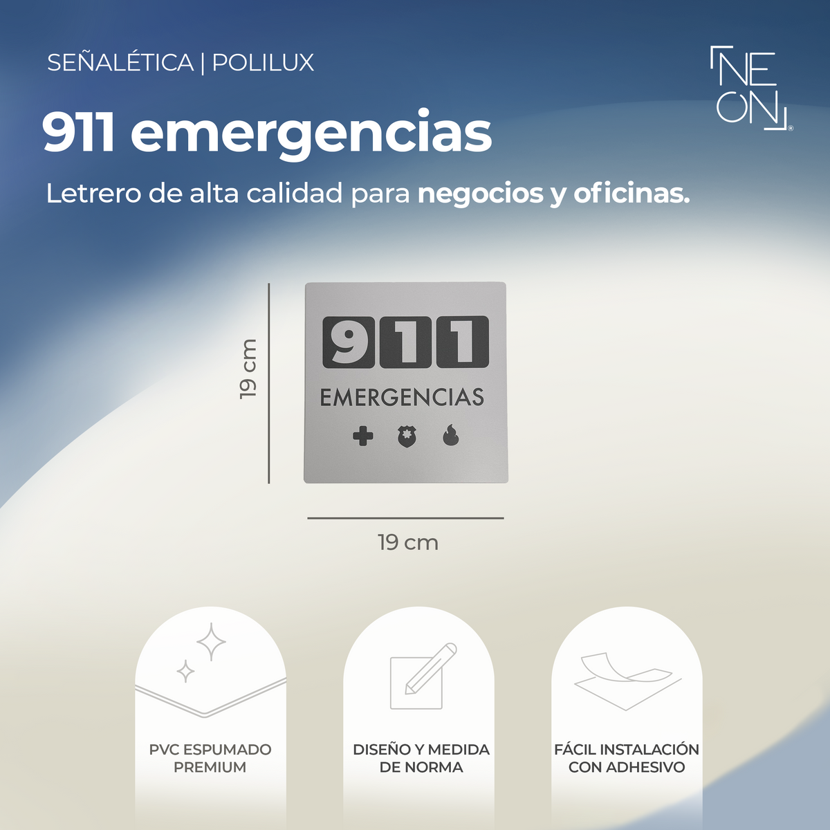 Señalética 911 Polilux
