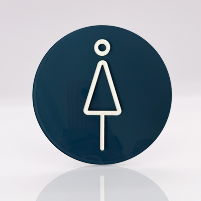 Señalética Baño Mujeres Acrilux