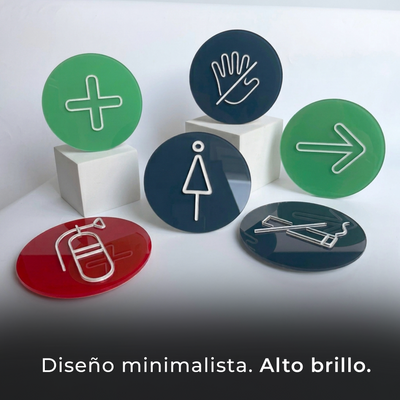 Señalética Riesgo Eléctrico Acrilux