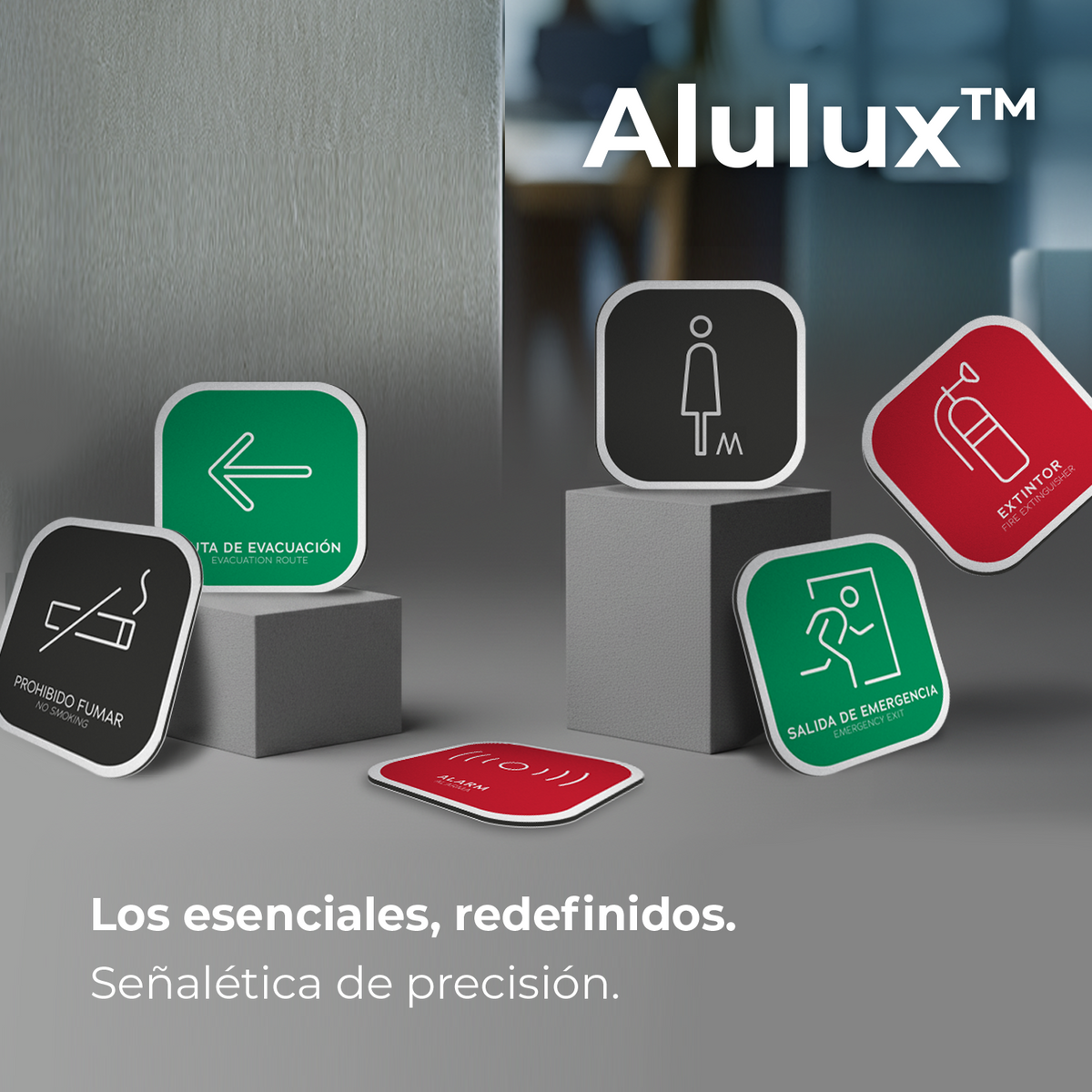 Señalética Lavado Manos Alulux