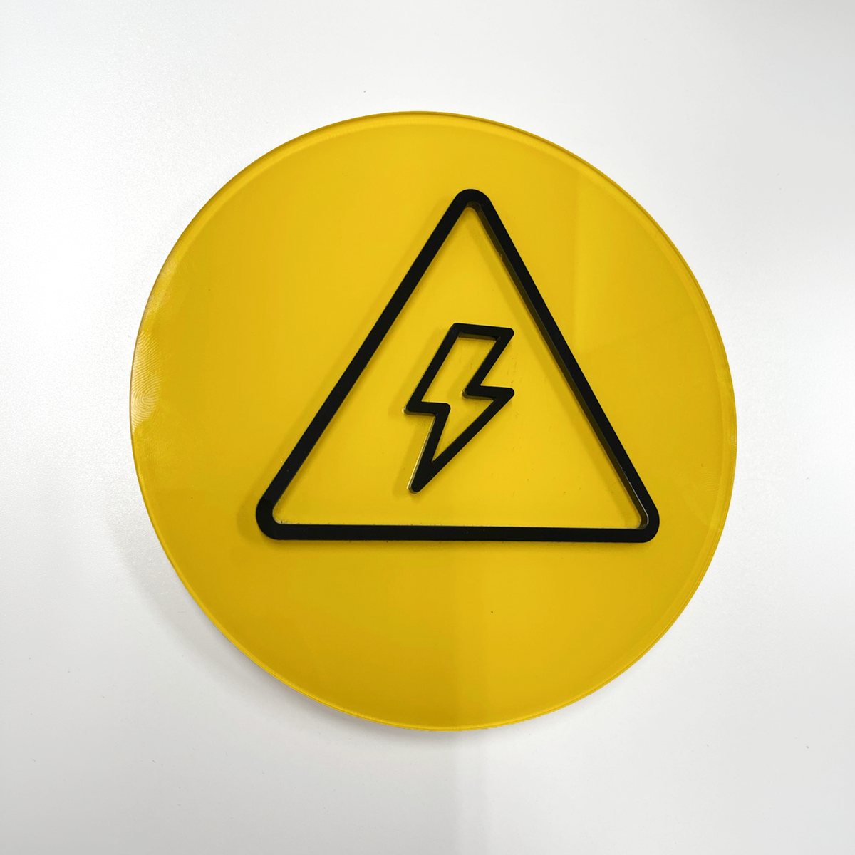 Señalética Riesgo Eléctrico Acrilux