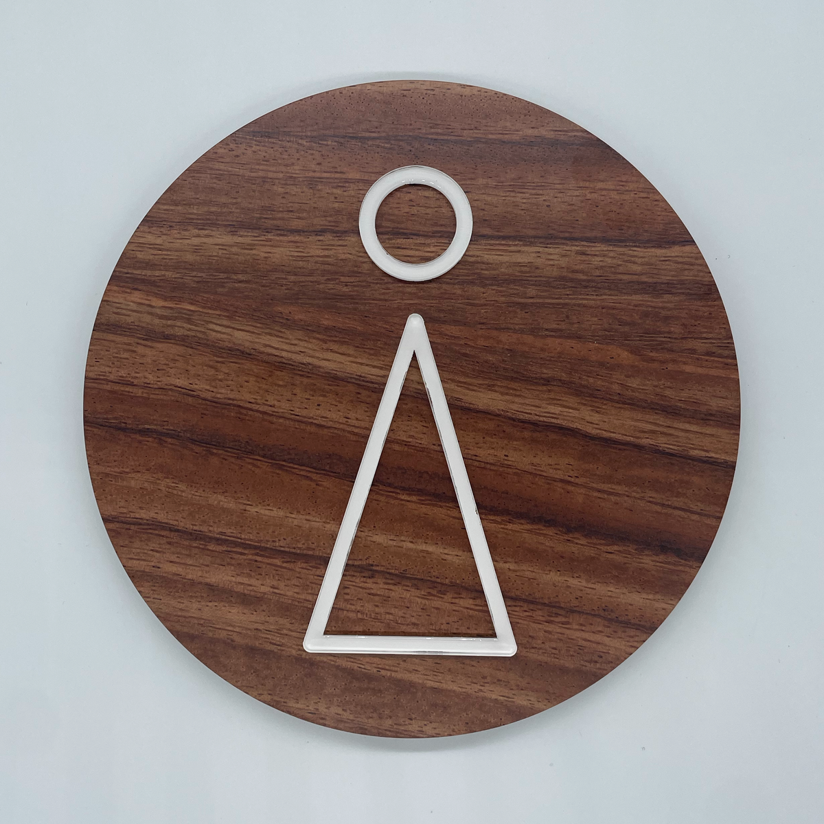 Señalética Baño Mujeres Woodlux