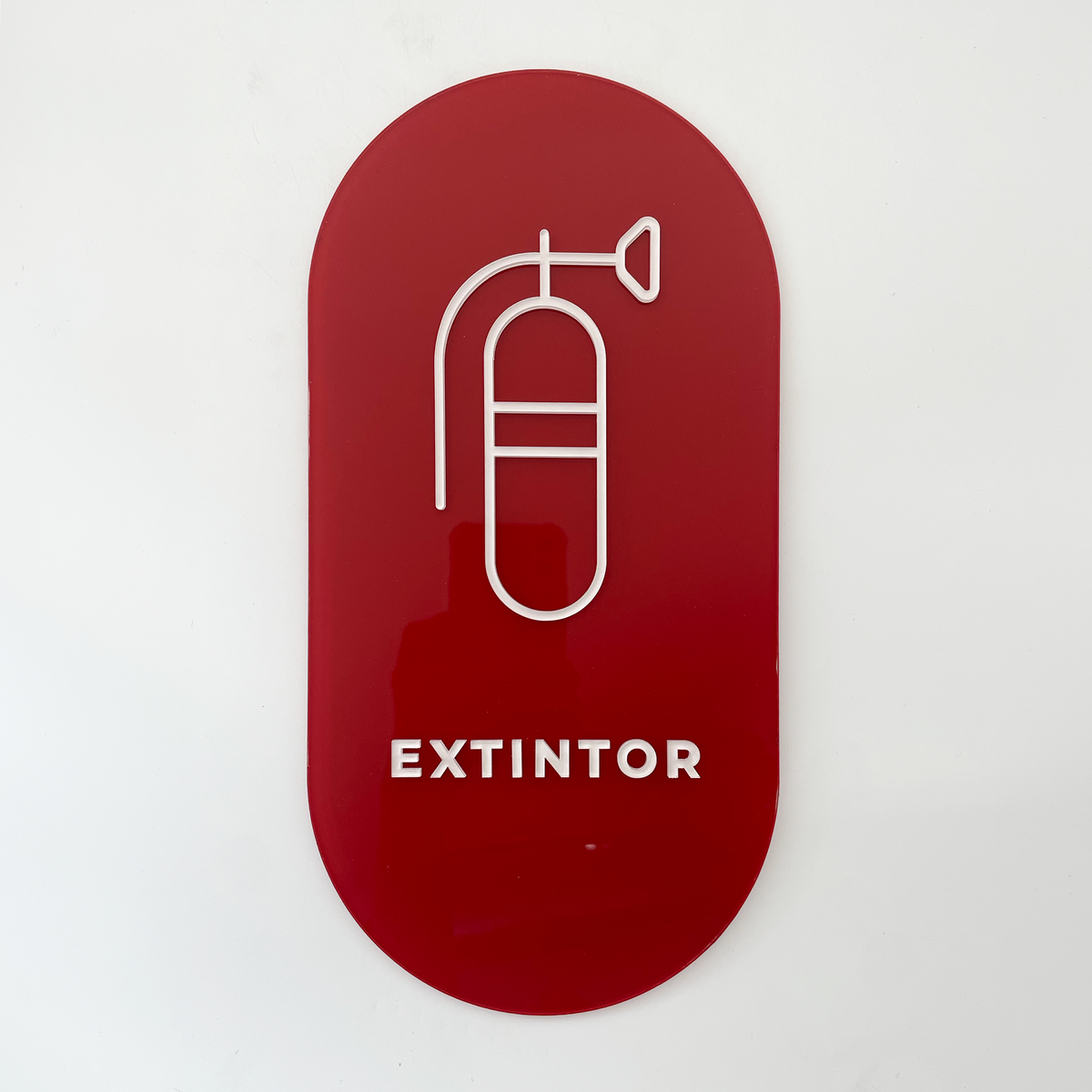 Señalética Extintor M Acrilux