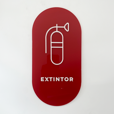 Señalética Extintor M Acrilux
